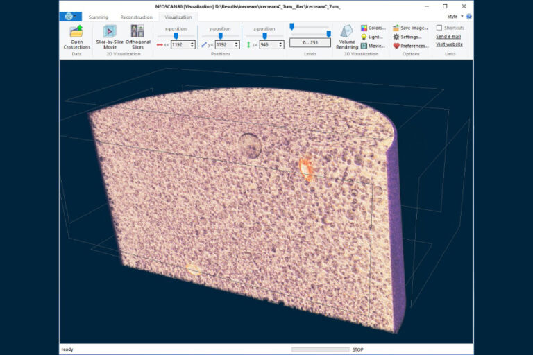 Técnica MicroCT Banner - Paralab distribuye equipo de micro-CT imaging en España.
